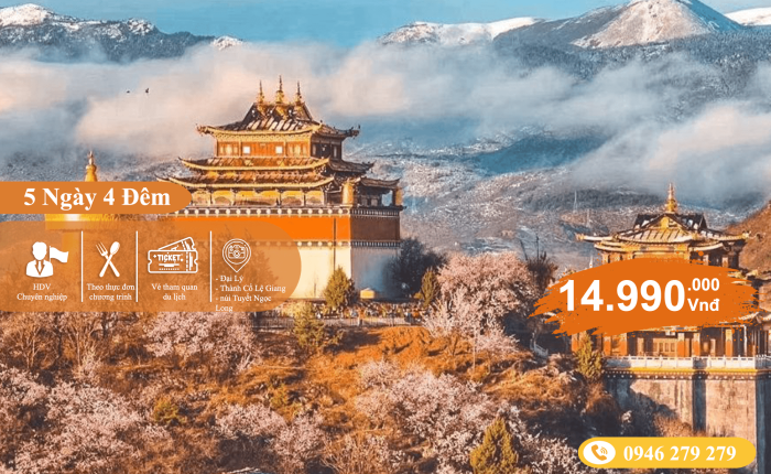 Đại Lý - Lệ Giang - Núi Tuyết Ngọc Long