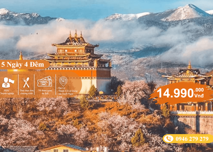 Đại Lý - Lệ Giang - Núi Tuyết Ngọc Long