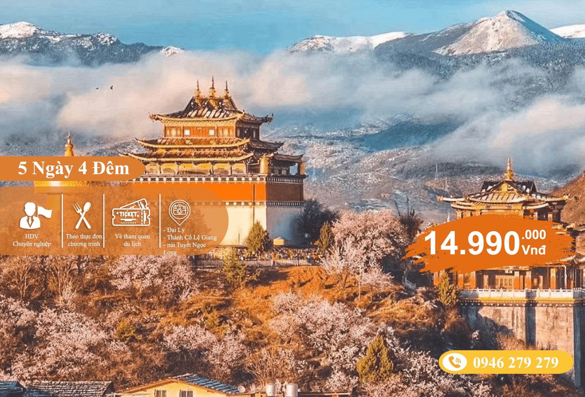 Đại Lý - Lệ Giang - Núi Tuyết Ngọc Long